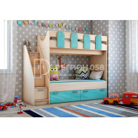 Бемби-11 кровать МДФ Бемби-11 кровать МДФ