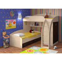 Кровать верхняя Соня-1 Венге Кровать верхняя Соня-1 Венге