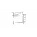 Бемби кровать МДФ (фасад 3D)