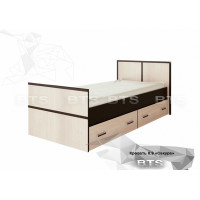 КРОВАТЬ "САКУРА" 0,9М